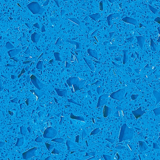 carreaux de quartz bleu de Chine