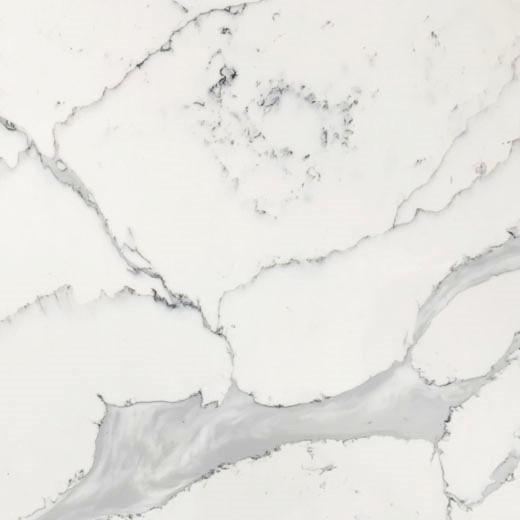 blanc Calacatta pierre de quartz composite