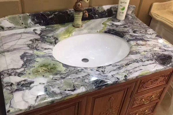natural marble new vanity top 