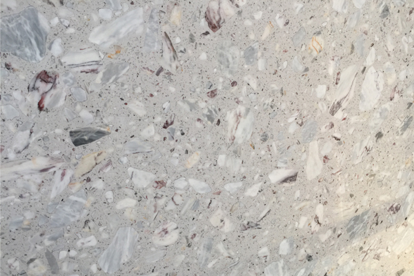 Grey agglomerate marble 