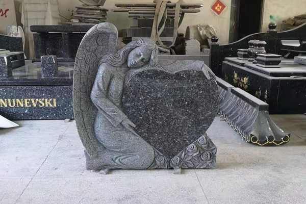 angel design monument for headstone graves