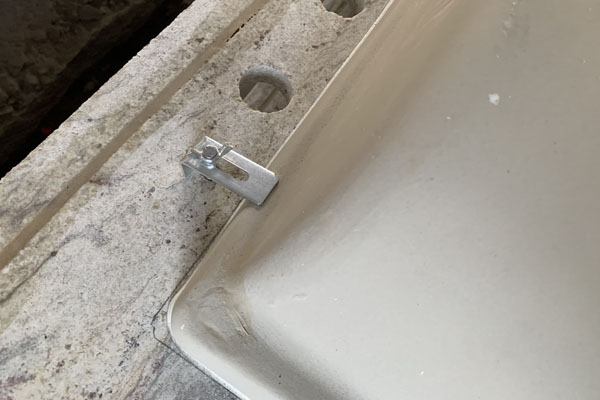 Undermount washbasin countertop 
