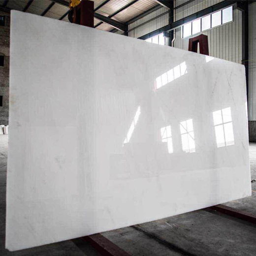 pure white real marble 