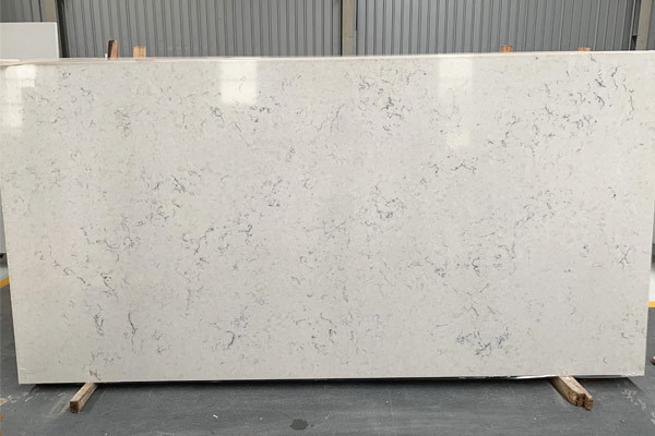 Carrara white quartz countertop 