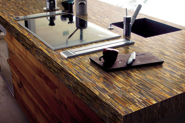 luxury design kitchen countertop material 