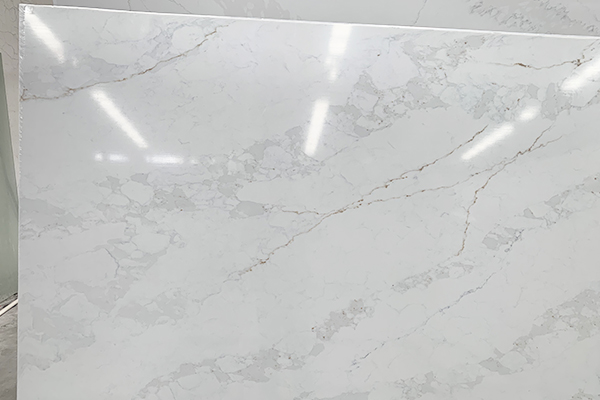 gold vein quartz slab supplier 