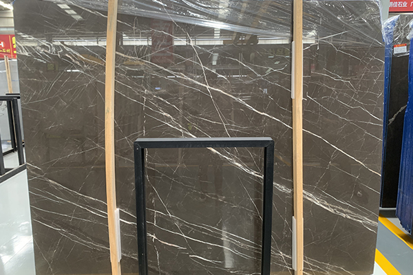 Armani brown marble white veins