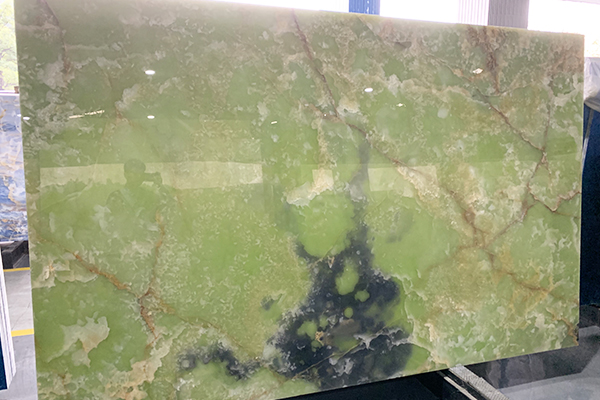 green onyx stone slab price 