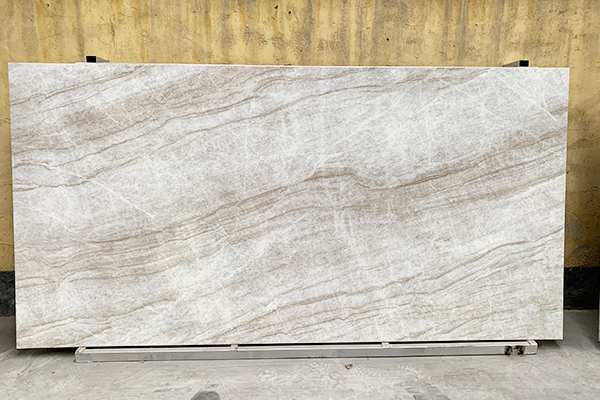 Taj Mahal quartz surface slab
