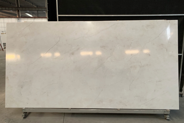 white quartz slab for kitchen top 