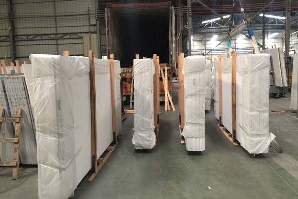 Xiamen exporter of quartz slabs from factory 