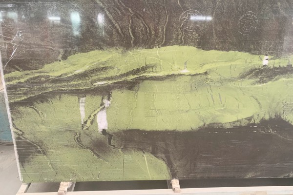 luxury green artificial stone thin slab luxury green artificial stone thin slab