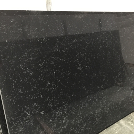 Black quartz countertop
