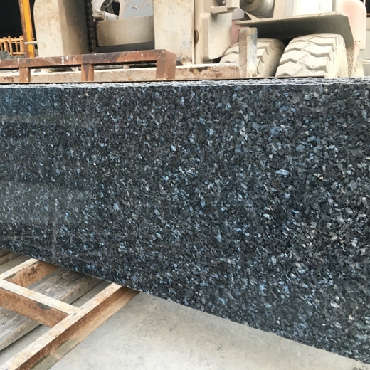 Blue Pearl natural granite countertop