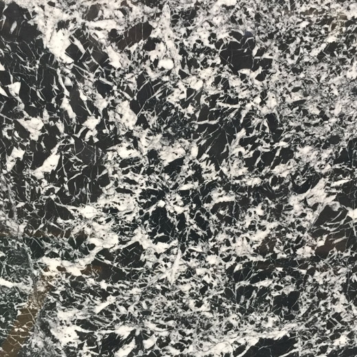 marbre naturel noir veiné blanc