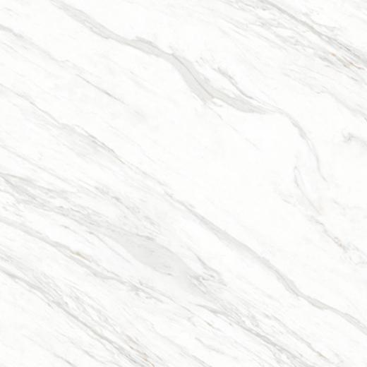 Carrelage en grès cérame aspect marbre blanc